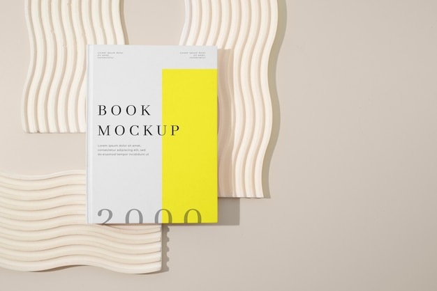 Bellissimo mockup di copertina del libro