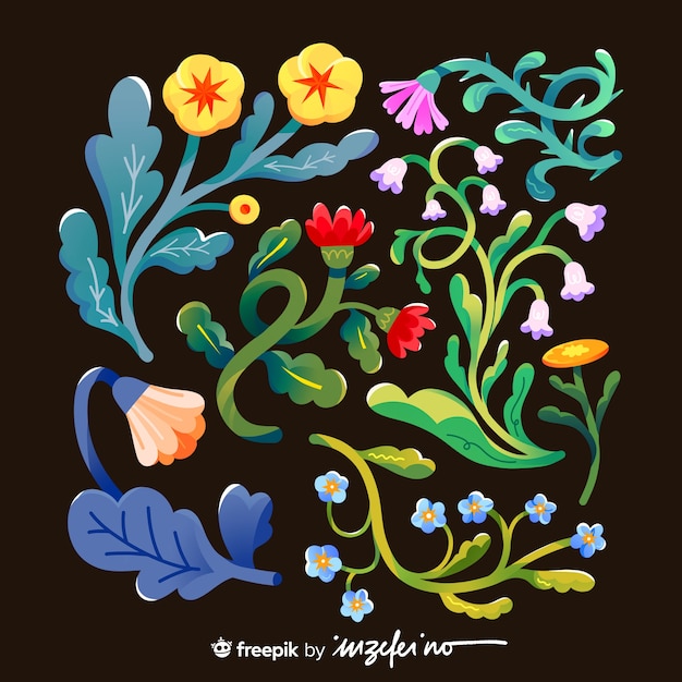 Belo fundo de flor
