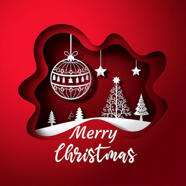 Belos fundos de Natal Belas árvores de Natal e bolas