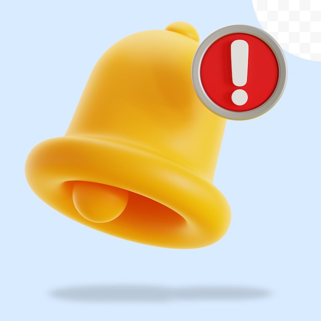 Benachrichtigung über 3D-Alert Darstellung