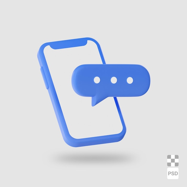 Benachrichtigung über 3D-Telefonnachrichten