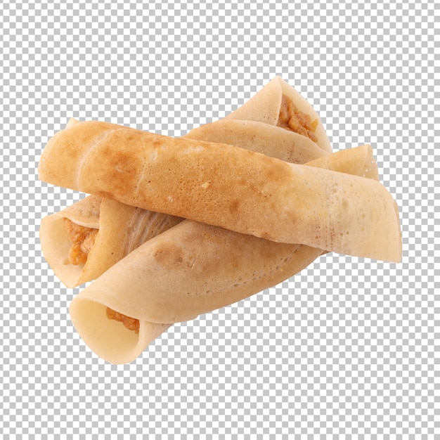 PSD bengali dulce patishapta pitha renderización aislada