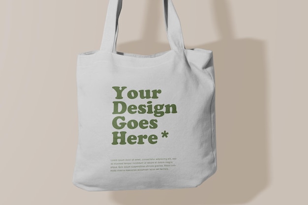 Benutzerdefiniertes Tote-Taschen-Mockup