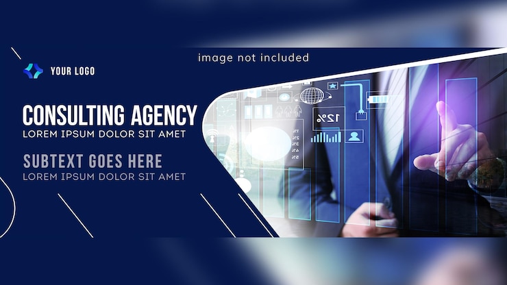 PSD beratungsagentur social media cover visuelles design
