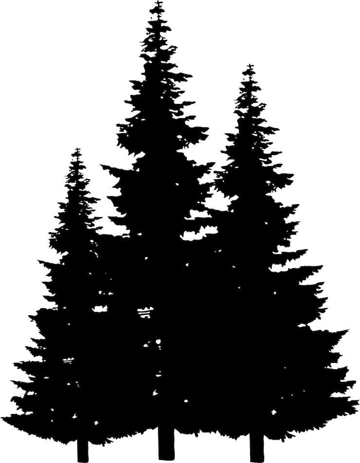 PSD bergketten-sketch-clipart