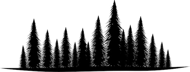 Bergketten-Sketch-Clipart