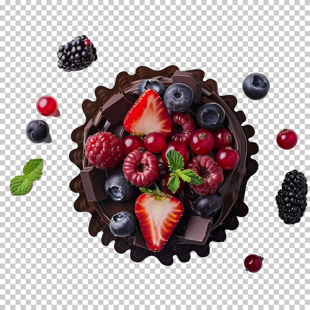 Berry bliss chocolate ganache torta delícia