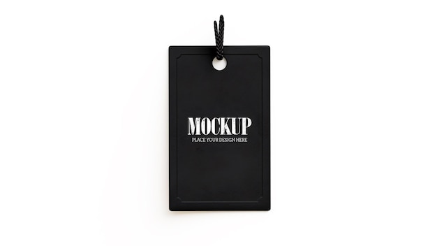 Berufliche Kleidung Tag Mockup