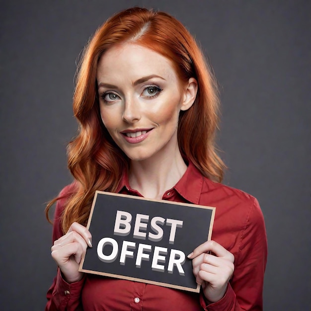 best offer template design banner