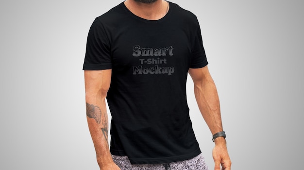 Beste bearbeitbare T-Shirt-Mockup-Vorlage