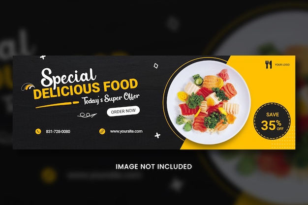 Bester food-banner-designer