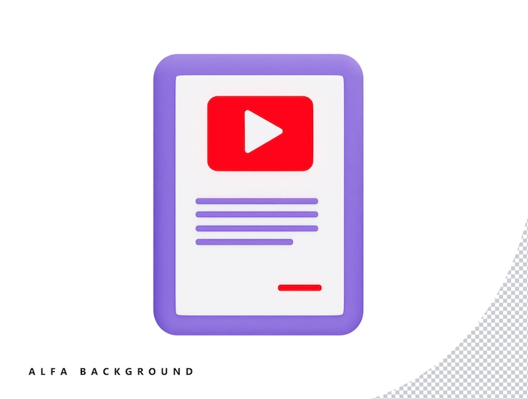 PSD biblioteca de internet de educación en línea de libros de audio con estilo minimalista de dibujos animados de icono de vector 3d