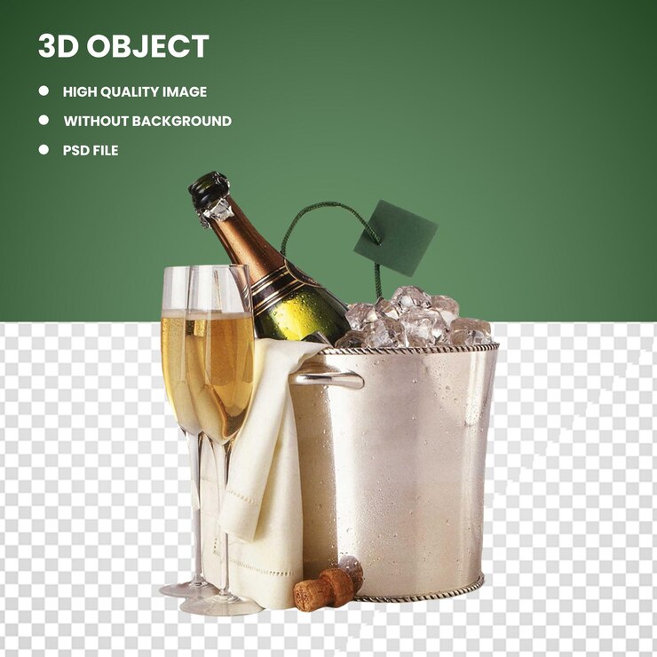 Bicchiere di champagne Birra Vino