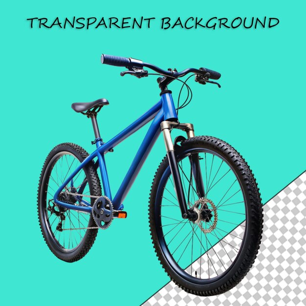 PSD bicicleta azul para niños