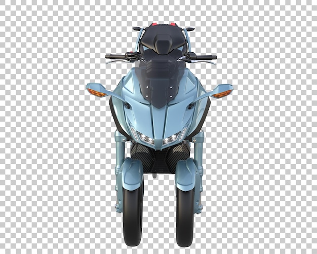 PSD bicicleta rápida em fundo transparente. renderização em 3d - ilustração