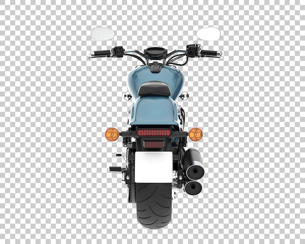 Bicicleta rápida sobre fondo transparente. Representación 3d - ilustración