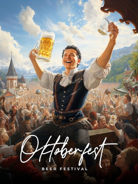 PSD bierfestival oktoberfest social-media-post-poster-design