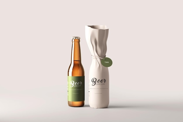 Bierflasche Mockup