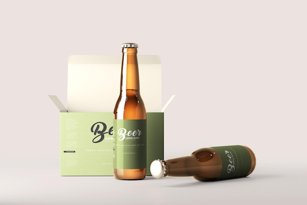 Bierflasche Mockup