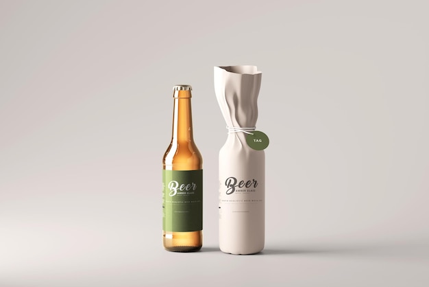Bierflasche Mockup