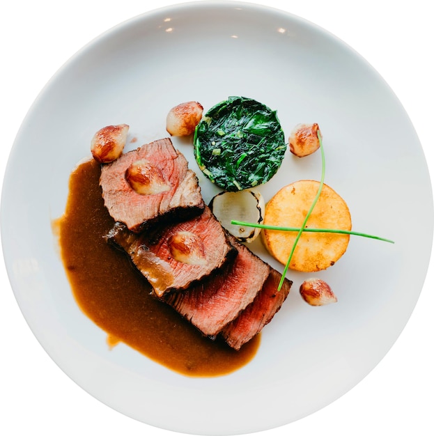 bife de filé medalhões de carne