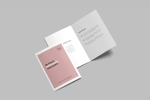 Bifold-Broschürenmodell A4 / a5