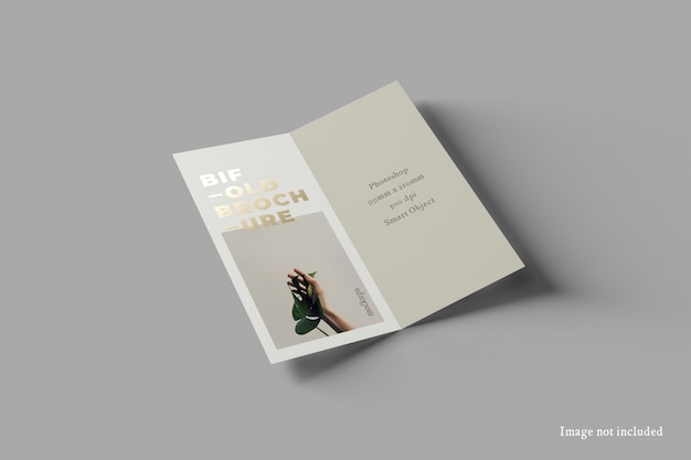 Bifold DL Brochure Mockup