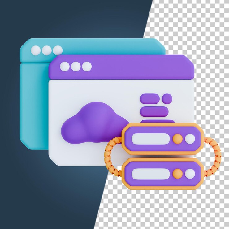 PSD big data cloud 3d icons render clipart (iconos 3d de la nube de datos grandes) es una herramienta de reproducción de imágenes en formato 3d.