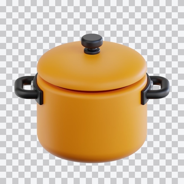 Big Pan 3D-Illustration