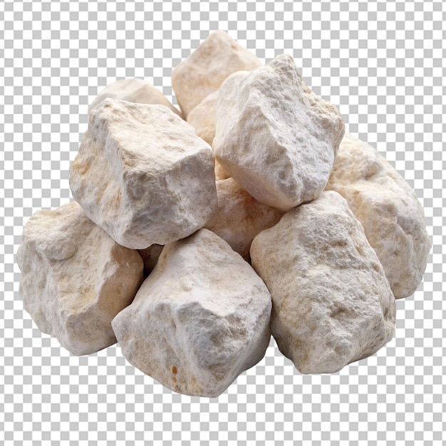 big white rocks transparent background