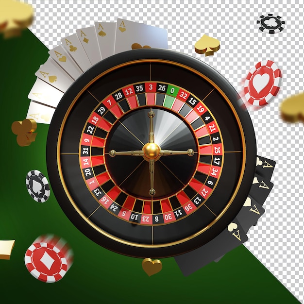 Big win jackpot casino 3d komposition isolierte schicht