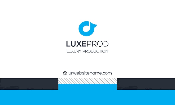 PSD biglietto da visita luxeprod
