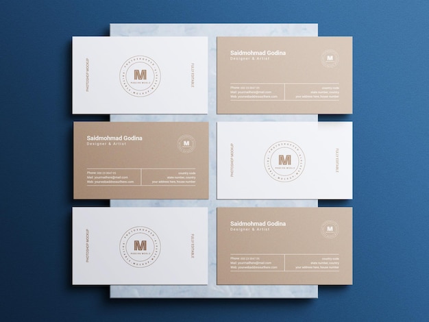 Biglietto da visita Mockup