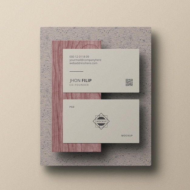 Biglietto da visita Mockup