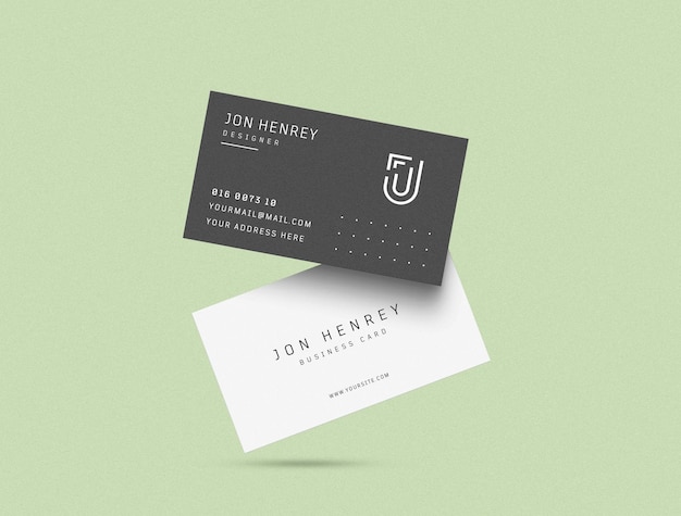 Biglietto da visita Mockup