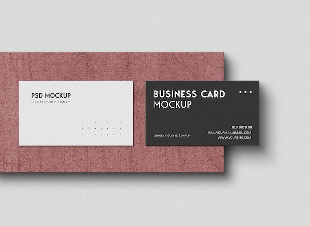 Biglietto da visita Mockup