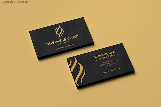 Biglietto da visita Mockup