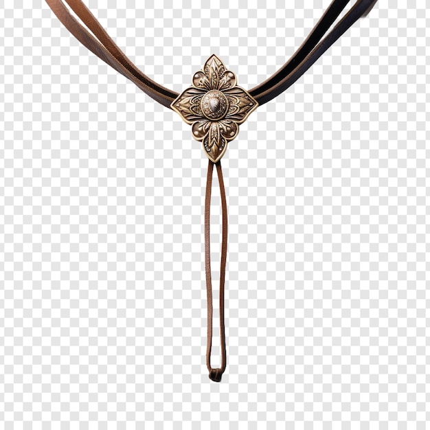 PSD bijoux bolo tie isolés sur fond transparent