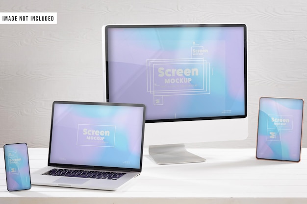 Bildschirm-Mockup