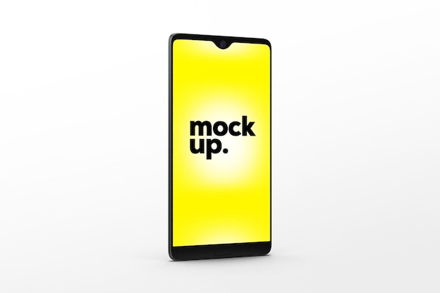 PSD bildschirm-smartphone-mockup-vorlage psd