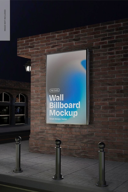 Bildschirm-Wand-Mockup