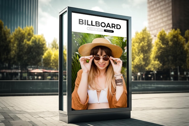 Billboard anuncia las vallas publicitarias en la ciudad.