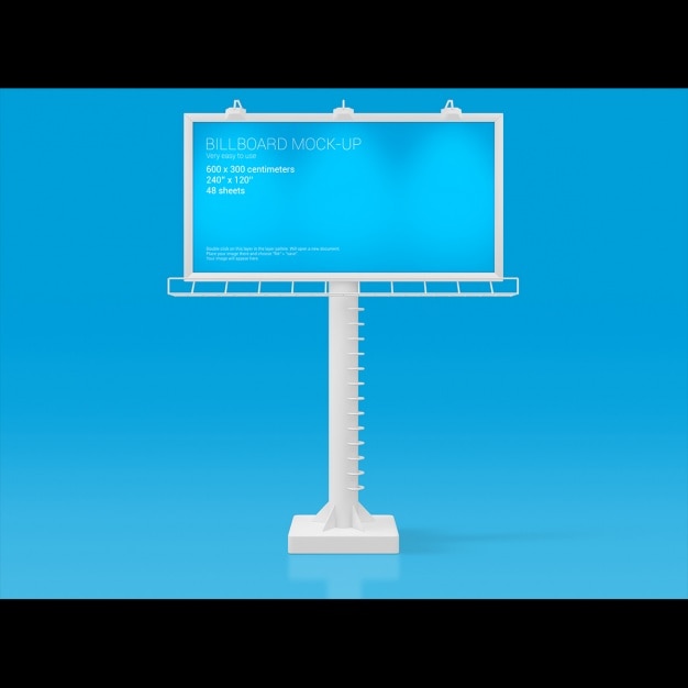 Billboard maquette conception