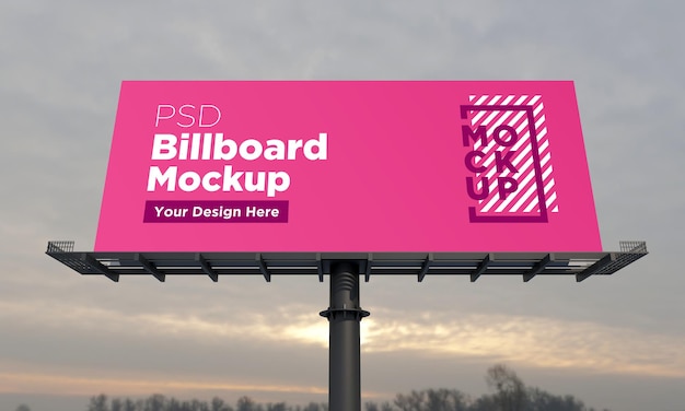 Billboard mockup vorlage