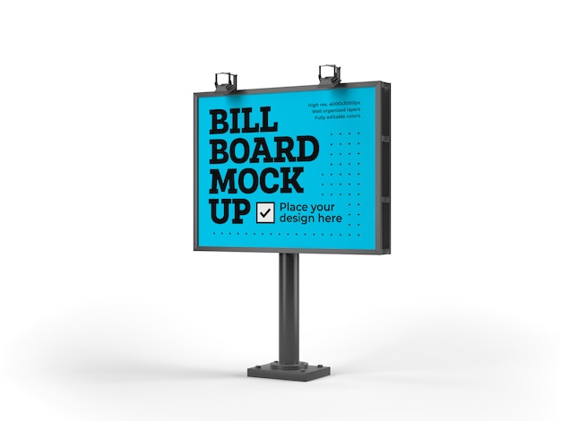 PSD billboard mockup