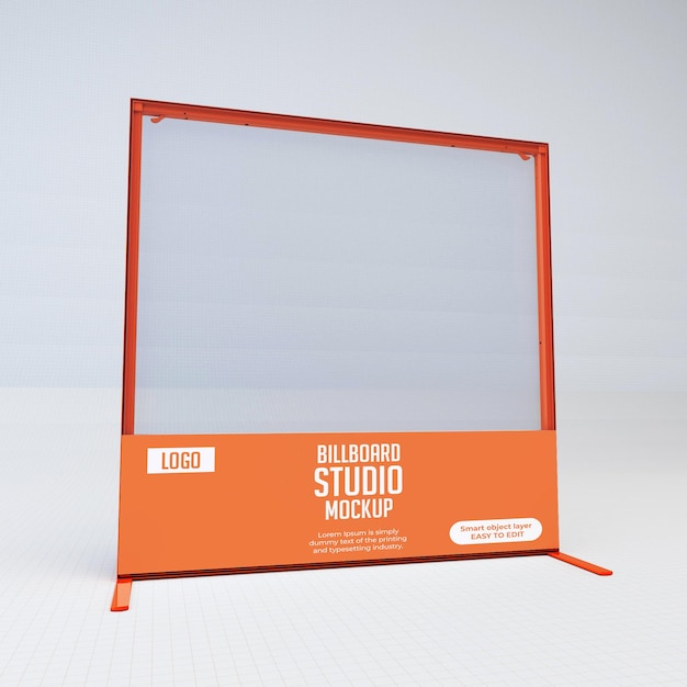 PSD billboard-studio-standmodell