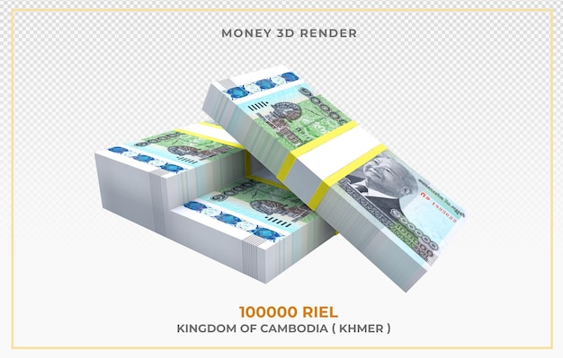 Billet Cambodge 100 000 Riel