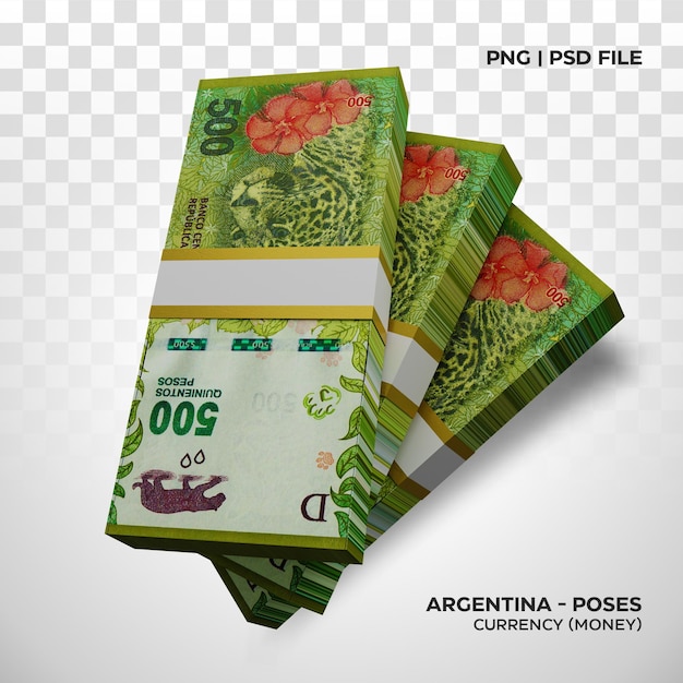 PSD los billetes de la argentina plantean dinero