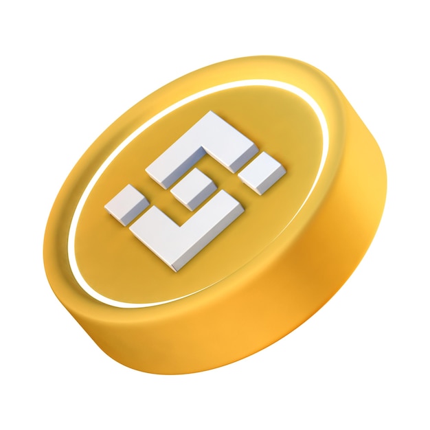 Binance Coin Futuristic Criptomoeda Colecção de Ativos Digitais Blockchain Bitcoin e Finanças