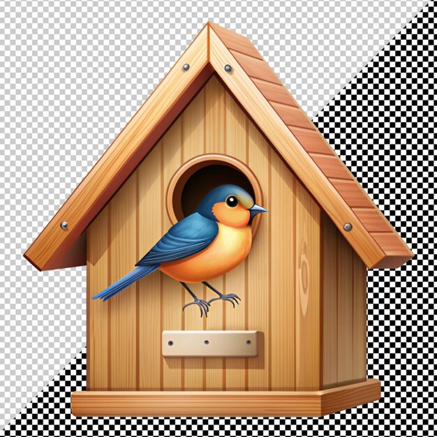 PSD bird house